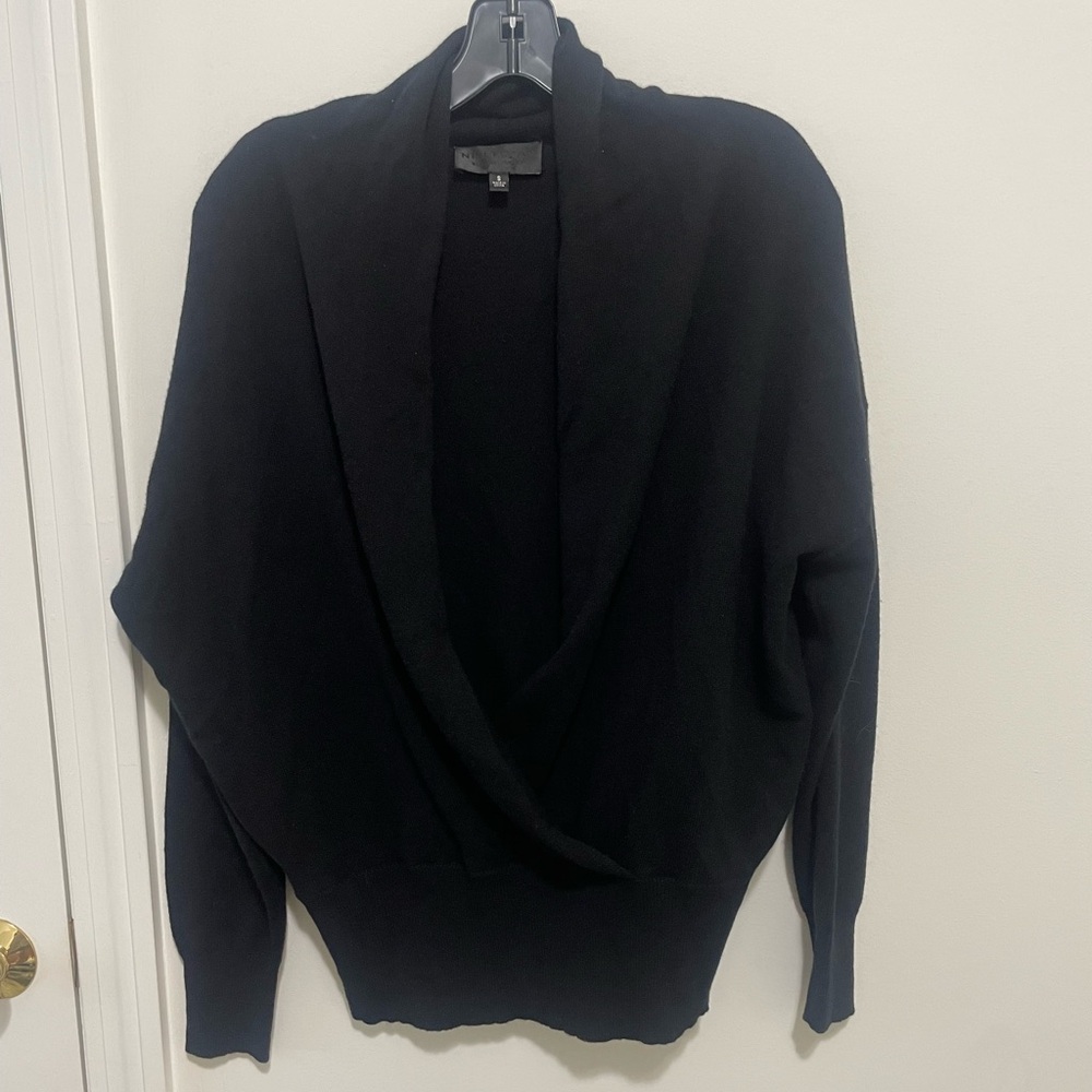 Black Nili Lotan cashmere sweater - size S